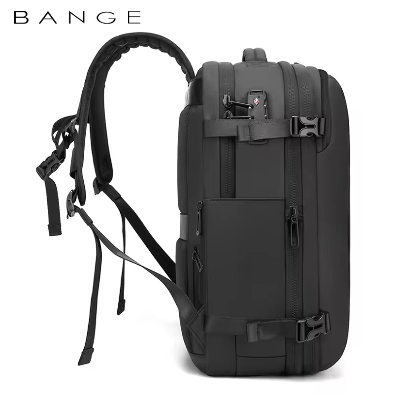 کوله پشتی لپ تاپ مسافرتی بنج مدل 8-1909 مناسب برای لپ تاپ 17 اینچی به همراه پمپ وکیوم